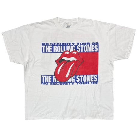 THE ROLLING STONES NO SECURITY TOUR 1999 WHITE XL 4875