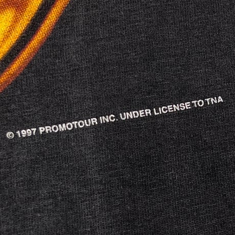 THE ROLLING STONES 1997 GOLD TONGUE BLUE THUNDER LARGE 1565