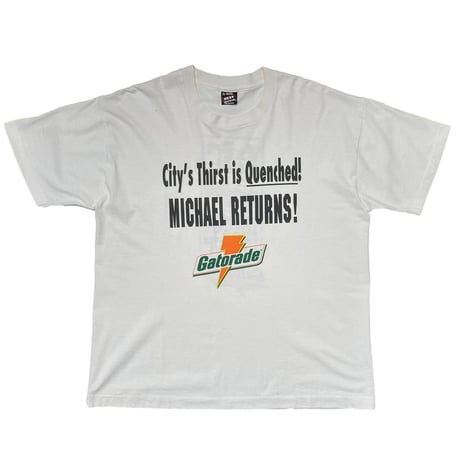 Gaterade MICHAEL JORDAN RETURNS FRUIT OF THE LOOM XL 0028