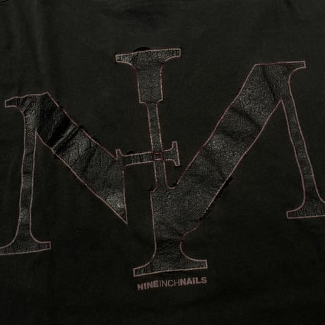 NINE INCH NAILS SIN LOGO RED FRUIT OF THE LOOM XL 0929