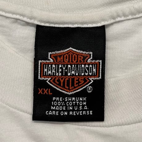 HARLEY DAVIDSON FRONT EMBLEM SANTAFE LS WHITE XXL 4982
