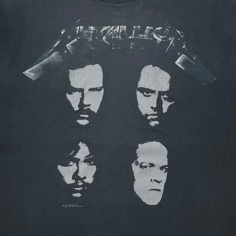METALLICA 4 FACE 1991-1992 METALLICA TAG LARGE 5721