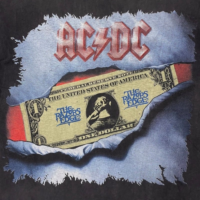 AC/DC The Razor's Edge サイン入り AC/DC The Razor's Edge サイン入り AC/DC - The Razor's Edge