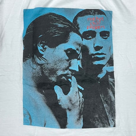 RED HOT CHILI PEPPERS SQUARE BLUE PRINT WHITE SIERRA PROMOS XL 5931