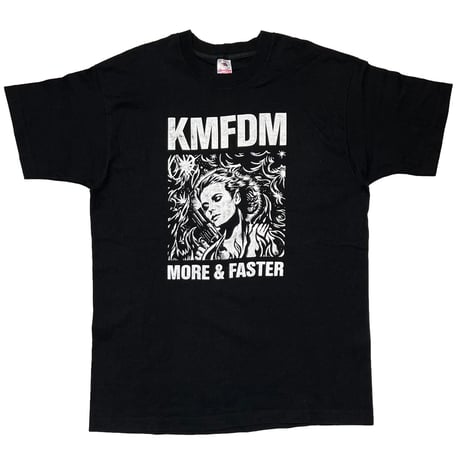 KMFDM MORE & FASTER FRUIT OF THE LOOM XL 6845