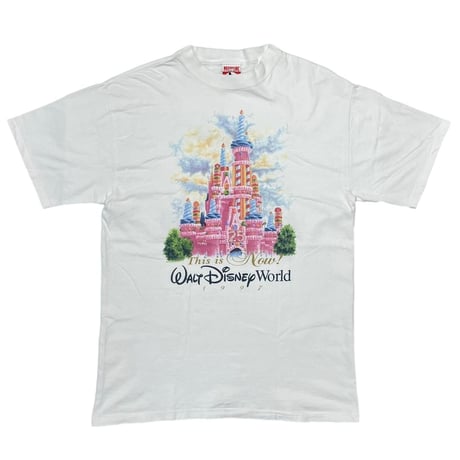 DISNEY VINTAGE 1997 WALT DISNEY WORLD THIS IS NOW! CASTLE WHITE FITS XL 2274