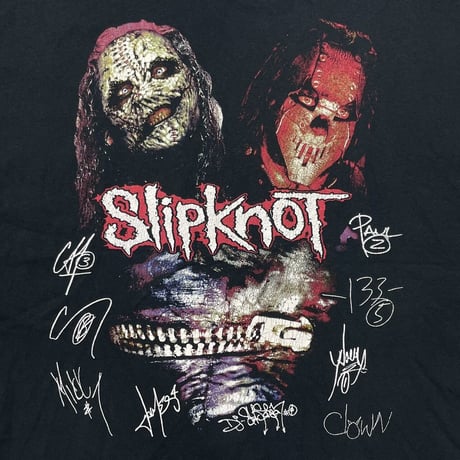 Slipknot THE SUBLIMINAL VERSES MEMBER SIGN GILDAN XL 9192