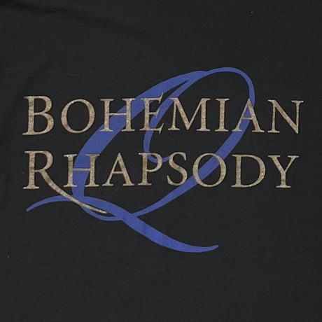 QUEEN BOHEMIAN RHAPSODY OFFICIAL EMBLEM HANES LARGE 3365