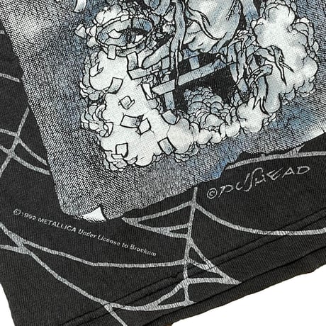 METALLICA PUSHEAD WILD OATS SPIDER WEB XL 6849