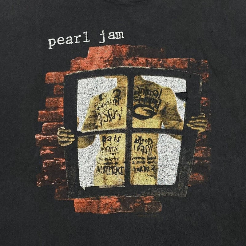 PEARL JAM WINDOW PAIN SLEEVELES NICE MAN XL 204