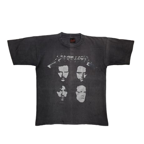 METALLICA FACES 1991 HISTORICAL DATES METALLICA TAG LARGE 4049 310