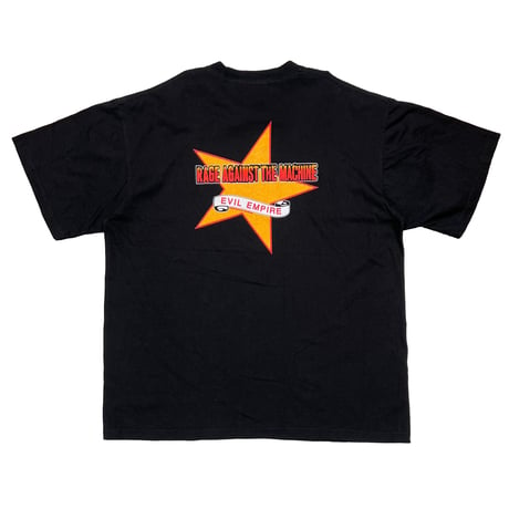 RAGE AGAINST THE MACHINE e LOGO 1996 EVIL EMPIRE giant XL 9632