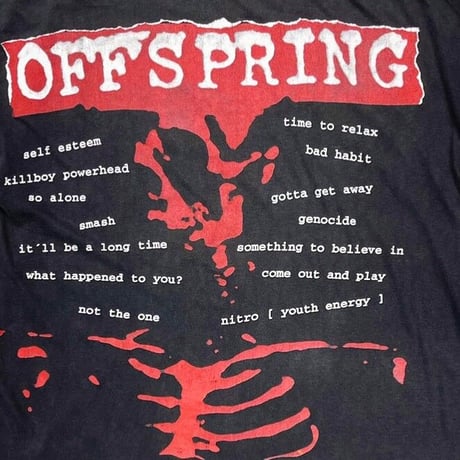 OFF SPRING SMASH BIG PRINT BOOTLEG FITS XL 5563