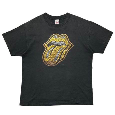 THE ROLLING STONES 1997 BRIDGE TO BABYLON GOLD TONGUE SOLD OUT anvil XL  4453