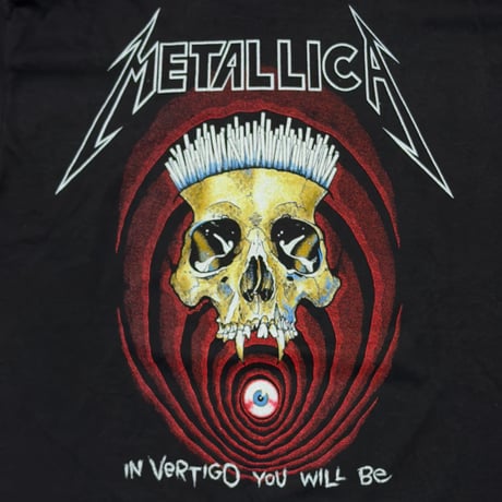 METALLICA PUSHEAD 1988 IN VERTIGO YOU WILL BE SPRING FORD LARGE 6879