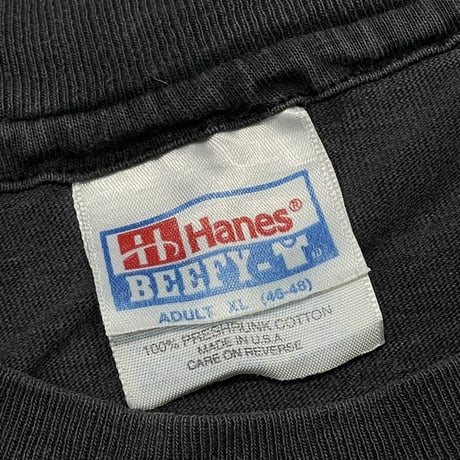NAUGHTY BY NATURE DOUBLESIDE PRINT HANES XL 6297