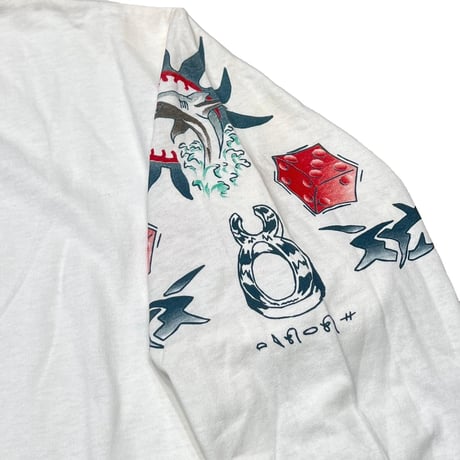 DENNIS RODMAN TATTOO LS WHITE XL 1160
