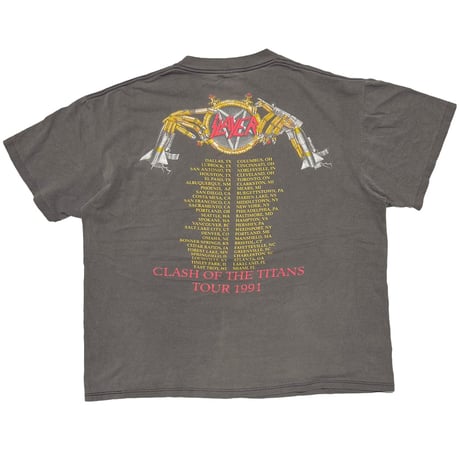 SLAYER CLASH OF THE TITANS 1991 BROCKUM XL 4510