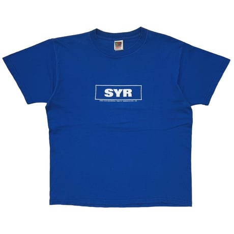 SONIC YOUTH SYR BACK CIRCLE ARABIC BLUE FRUIT OF THE LOOM LARGE 4824