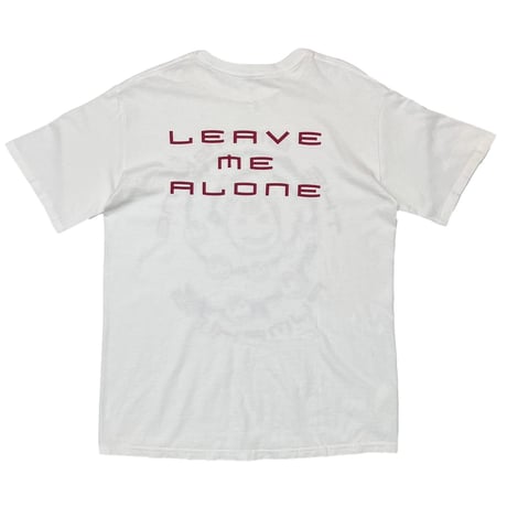 THE SMASHING PUMPKINS 1996 LEAVE ME ALONE WHITE LARGE 6852
