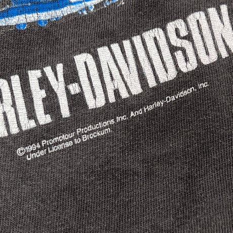 THE ROLLING STONES 1994 HARLEY DAVIDSON AMERICAN FLAG TONGUE BROCKUM XL 3466