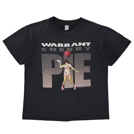 WARRANT CHERRY PIE WORLD TOUR 1991 BLACK LARGE 8991