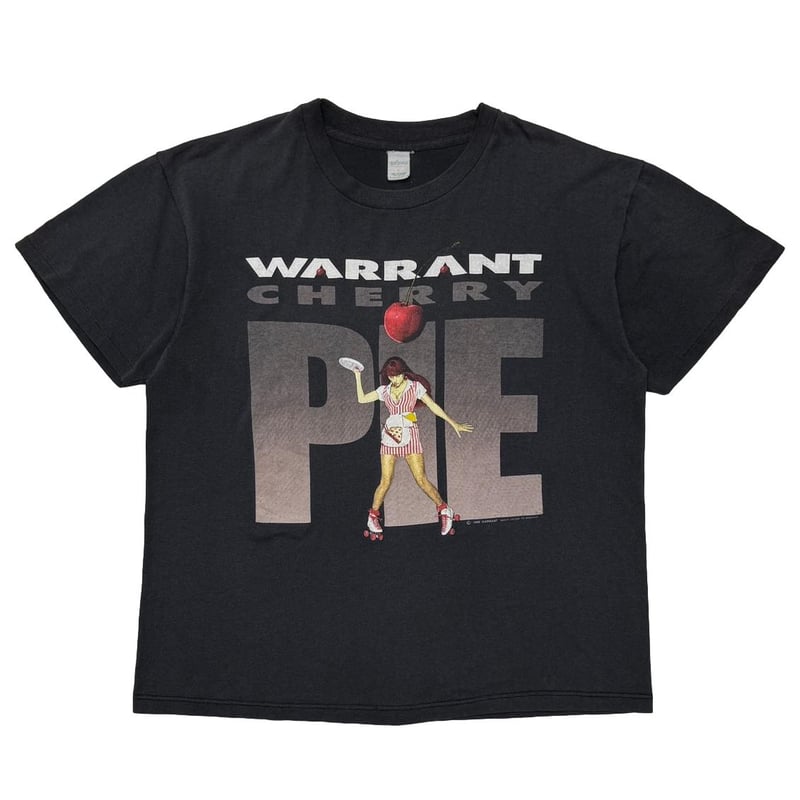 WARRANT CHERRY PIE WORLD TOUR 1991 BLACK LARGE