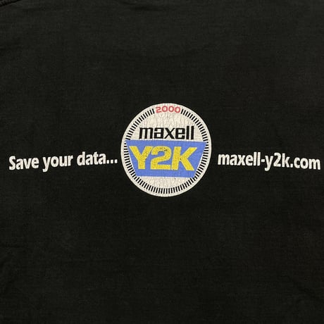 maxell Save your data... 2000 Y2K BLACK FITS XL 1782