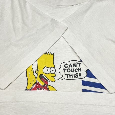 THE SIMPSONS BOOTLEG AIR NIKE SCREENSTARS WHITE XL 2711