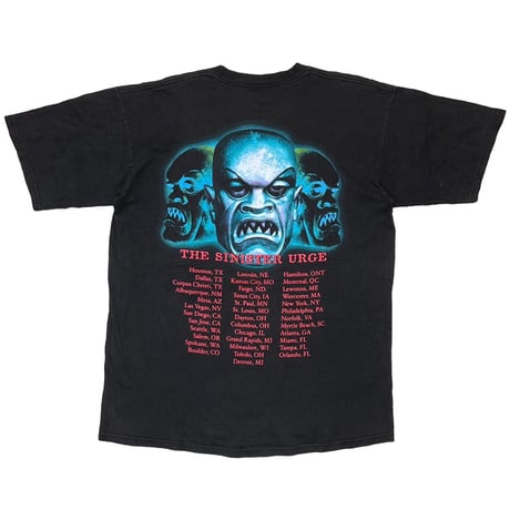 ROB ZOMBIE 2001THE SINISTER URGE TOUR ALL SPORT XL 5129
