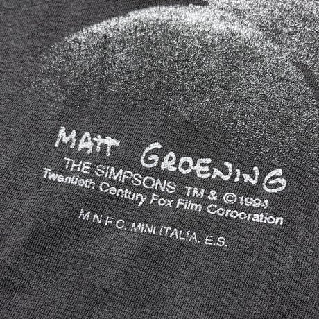 THE SIMPSONS BART MONOCHROME BIG FACE TEE FITS XL 4132