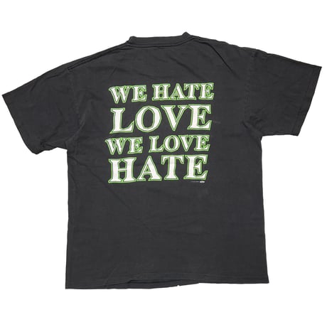 MARILYN MANSON HAND SIGN WE HATE LOVE WE LOVE HATE FITS XL 0496