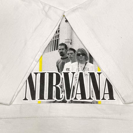 NIRVANA MEMBER PHOTO TEE WHITE FITS XL 2294