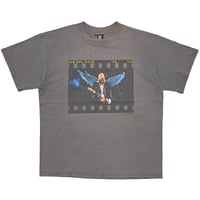 NIRVANA KURT COBAIN 1999 THE END OF MUSIC MEMORIAL FILM PRINT CHARCOAL GIANT BY TULTEX LARGE 3727