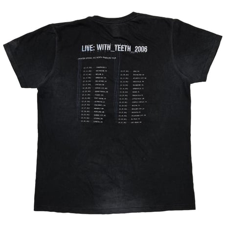 NINE INCH NAILS LIVE:WITH TEETH 2006 FITS M-L 7274