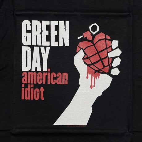 GREEN DAY AMERICAN IDIOT DEAD STOCK XL 0831