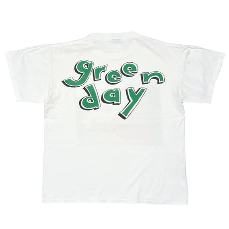 GREENDAY 1994 DOOKIE WHITE BROCKUM LARGE 5116