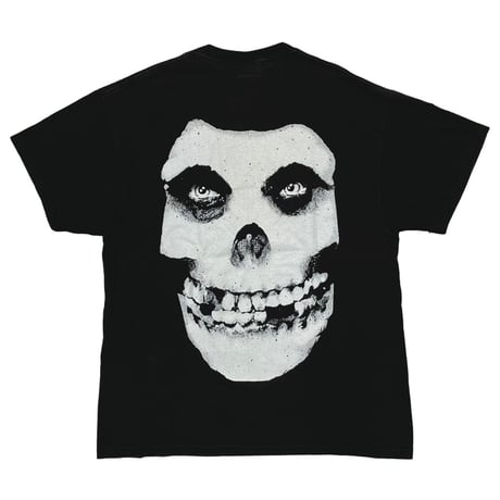 MISFITS 2001 BIG FACE SKULL DOUBLE SIDE GREEN LARGE 5290