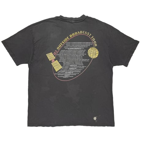 U2 ZOO TV OUTSIDE BROADCAST TOUR HANES XL 5144