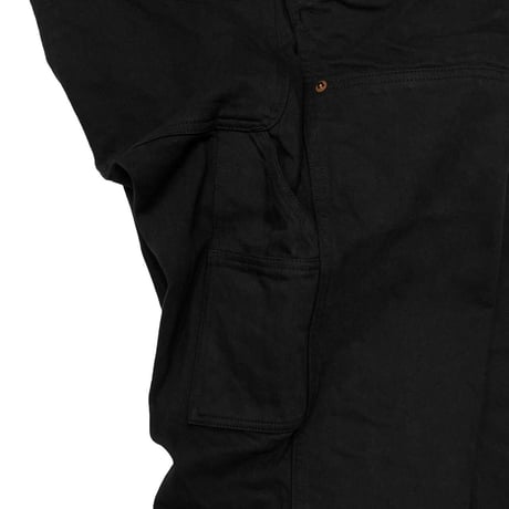 greatLAnd ORIGINAL NO MAN CARPENTER DOUBLE KNEE PANT BLACK