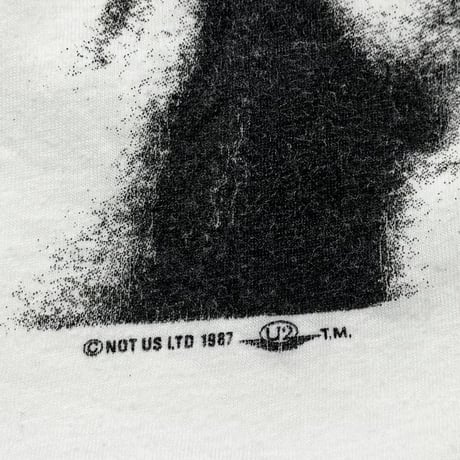 U2 BOY GREEN TEXT WHITE XL 3335