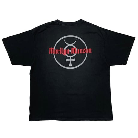 MARILYN MANSON 2000 DOUBLE SIDE FITS XL 0025