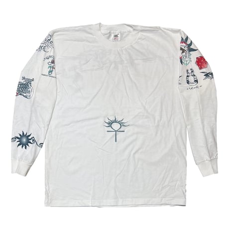 DENNIS RODMAN TATTOO LS WHITE XL 9584