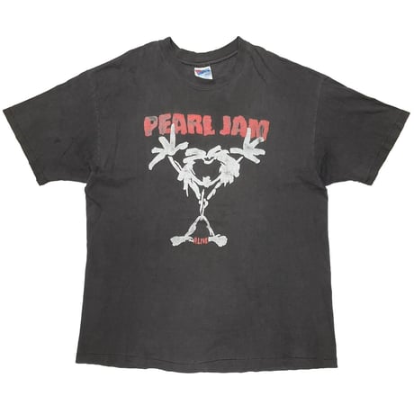 PEARL JAM ALIVE BACK TEXT BOOTLEG HANES XL 3650