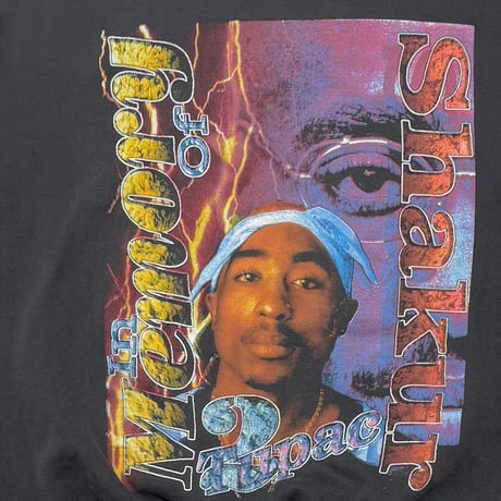2PAC IN MEMORY OF TUPAC SHAKUR CREWNECK SWEAT INFINI-T XL 6817