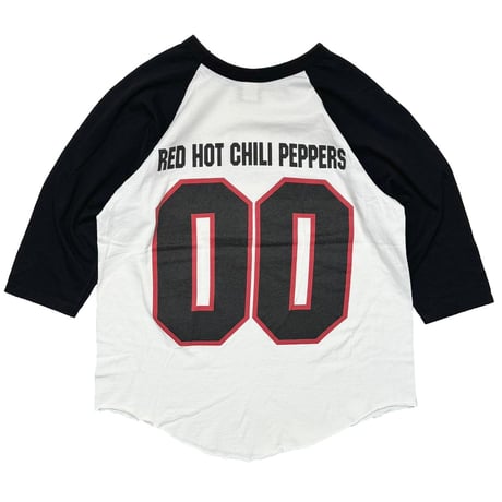 RED HOT CHILI PEPPERS 1999 CALIFORNICATION RAGLAN BACK NUMBERING 00 GIANT LARGE 5067