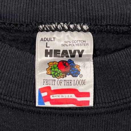 PHANTOM OF THE OPERA FRONT MASK CREWNECK SWEAT FRUIT OF THE LOOM LARGE 4551