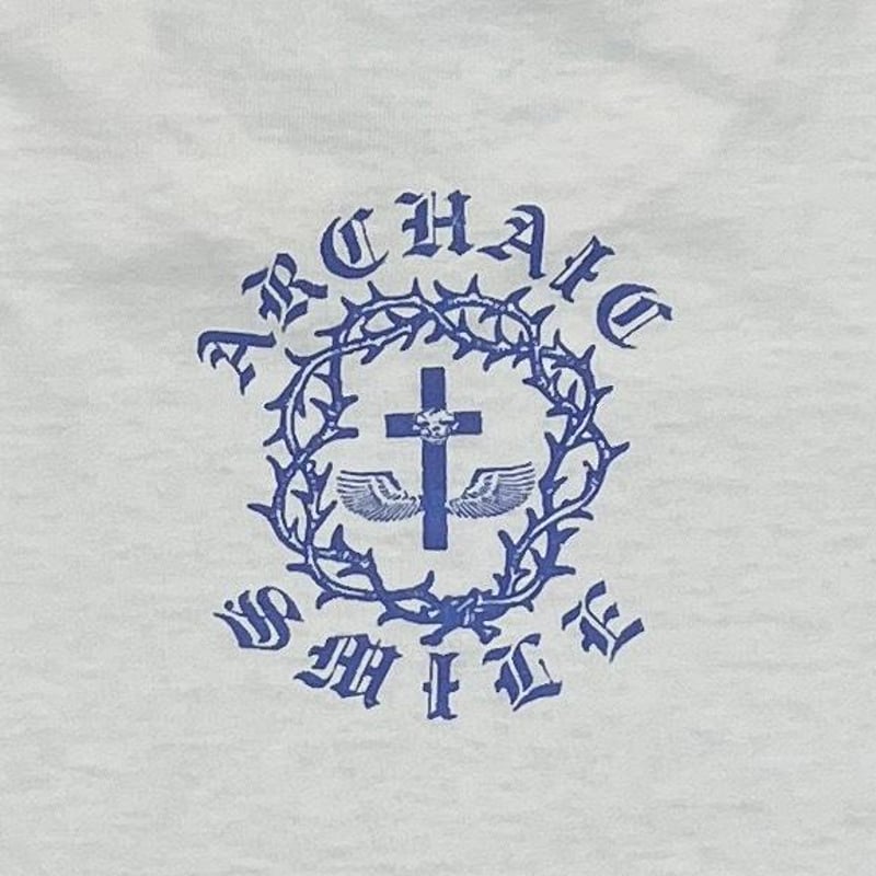 ARCHAIC SMILE JESUS PORTRAIT WHITE FRUIT OF THE