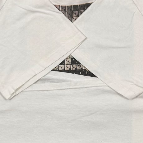 RUSH 1991 ROLL THE BONES WHITE FITS XL 0630