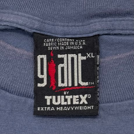 LOLLAPLOOZA 1997 MUSIC FESTIVAL SMOKE BLUE GIANT BY TULTEX XL 2715